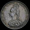 1887 Queen Victoria Jubilee Head Silver Shilling Obverse