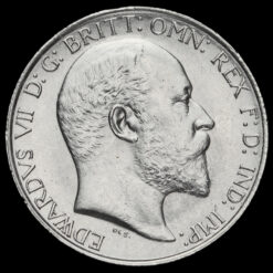 1902 Edward VII Silver Florin Obverse