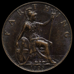 1905 Edward VII Farthing Reverse