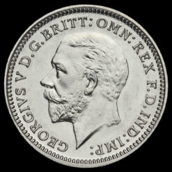 1927 George V Silver Proof Threepence Obverse