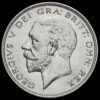 1933 George V Silver Half Crown Obverse