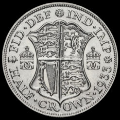 1933 George V Silver Half Crown Reverse