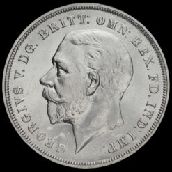 1935 King George V Rocking Horse Silver Jubilee Crown Obverse