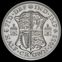 1935 George V Silver Half Crown Reverse
