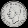 1946 George VI Silver Sixpence Obverse