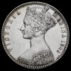 1849 Queen Victoria Godless Florin Obverse