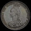1887 Queen Victoria Jubilee Head Silver Shilling Obverse