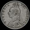 1889 Queen Victoria Jubilee Head Silver Florin Obverse