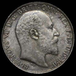 1902 Edward VII Silver Florin Obverse