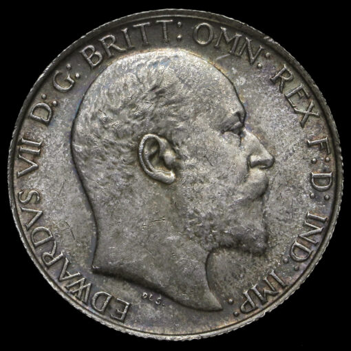 1902 Edward VII Silver Florin Obverse