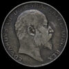 1902 Edward VII Silver Half Crown Obverse