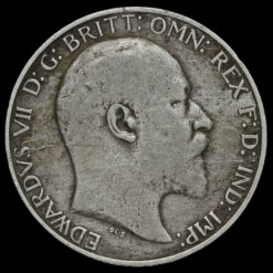 1904 Edward VII Silver Florin Obverse