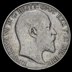 1905 Edward VII Silver Florin Obverse
