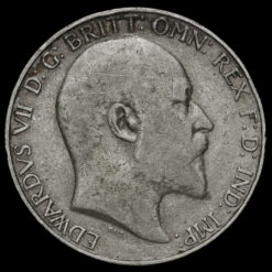 1905 Edward VII Silver Florin Obverse