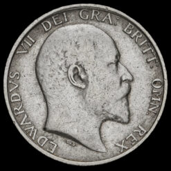 1905 Edward VII Silver Shilling Obverse