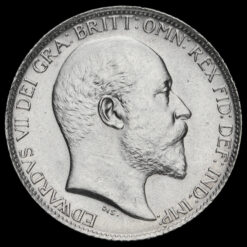 1906 Edward VII Silver Sixpence Obverse