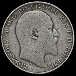 1907 Edward VII Silver Florin Obverse
