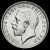 1911 George V Silver Sixpence Obverse