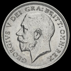 1913 George V Silver Sixpence Obverse