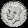 1914 George V Silver Half Crown Obverse