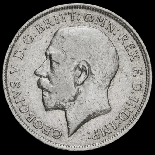 1917 George V Silver Florin Obverse