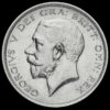 1917 George V Silver Half Crown Obverse