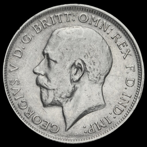 1918 George V Silver Florin Obverse
