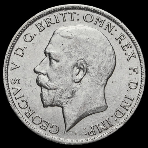 1921 George V Silver Florin Obverse