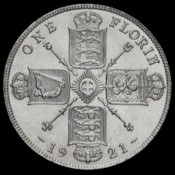 1921 George V Silver Florin Reverse