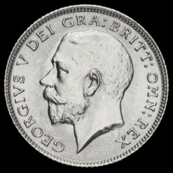 1924 George V Silver Sixpence Obverse