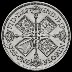1935 George V Silver Florin Reverse
