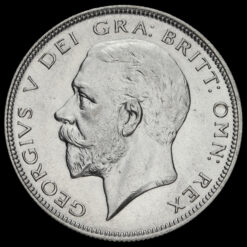 1936 George V Silver Half Crown Obverse