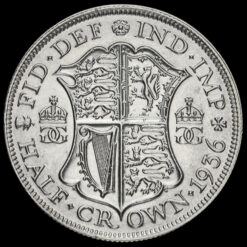 1936 George V Silver Half Crown Reverse