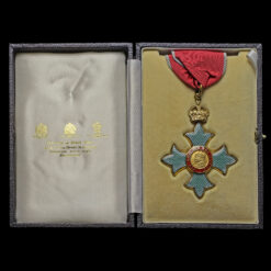 Commander of the Order of the British Empire (CBE) Medal & Presentation Case
