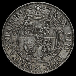 1819 George III Milled Silver Half Crown Reverse