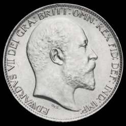 1902 Edward VII Silver Sixpence Obverse