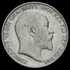 1902 Edward VII Silver Sixpence Obverse