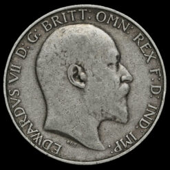1905 Edward VII Silver Florin Obverse