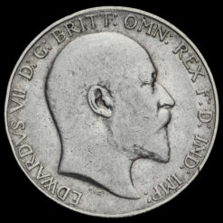 1905 Edward VII Silver Florin Obverse