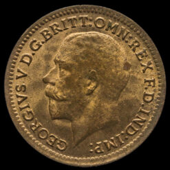 1913 George V Third Farthing Obverse