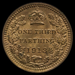 1913 George V Third Farthing Reverse
