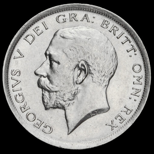 1919 George V Silver Half Crown Obverse