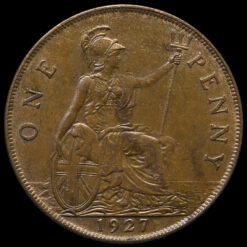 1927 George V Penny Reverse