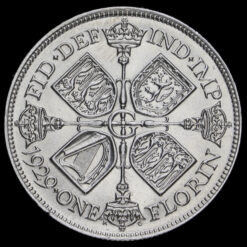 1929 George V Silver Florin Reverse