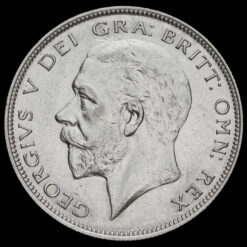 1932 George V Silver Half Crown Obverse