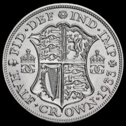 1933 George V Silver Half Crown Reverse