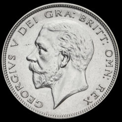 1936 George V Silver Half Crown Obverse