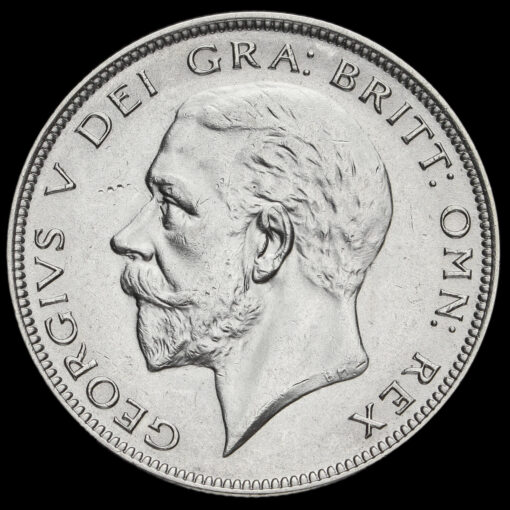 1936 George V Silver Half Crown Obverse
