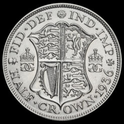 1936 George V Silver Half Crown Reverse