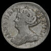 1711 Queen Anne Early Milled Silver Sixpence Obverse